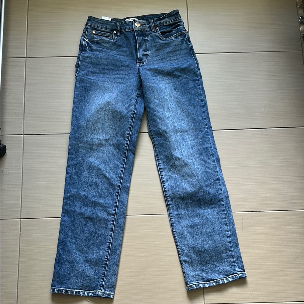 STS Blue Straight Leg Jeans in Classic Blue